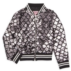 Urban Republic sequin bomber jacket